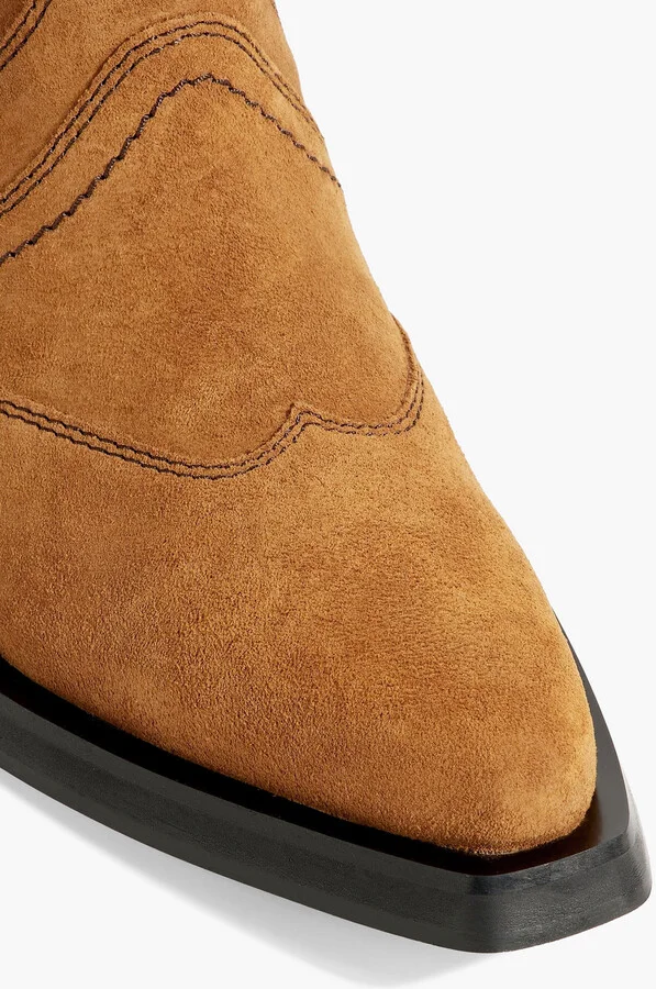 Suede western boots - Image 4