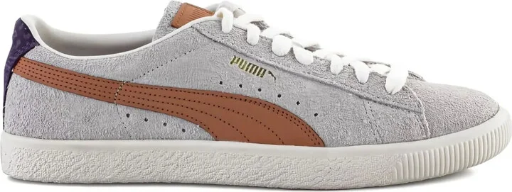 Suede "White/Sweet Grape" sneakers