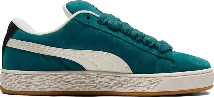 Suede XL "Cold Green/Frosted Ivory/Black" sneakers - Image 3