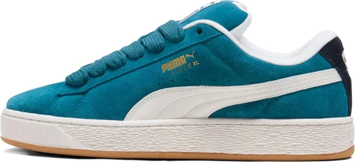 Suede XL "Cold Green/Frosted Ivory/Black" sneakers