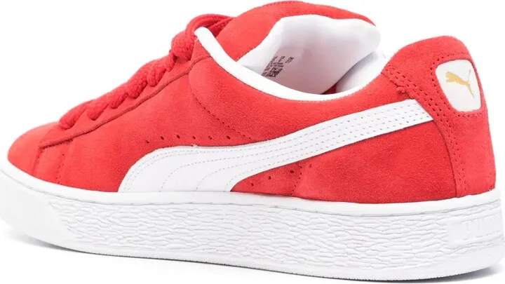 Suede XL logo-print sneakers - Image 3