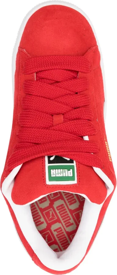 Suede XL logo-print sneakers - Image 4