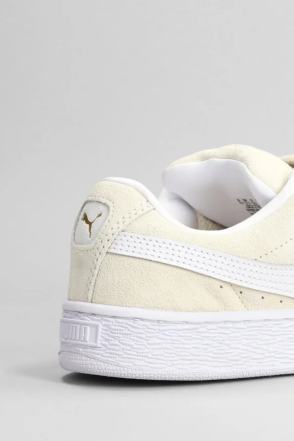 Suede Xl Sneakers In Beige Suede - Image 5