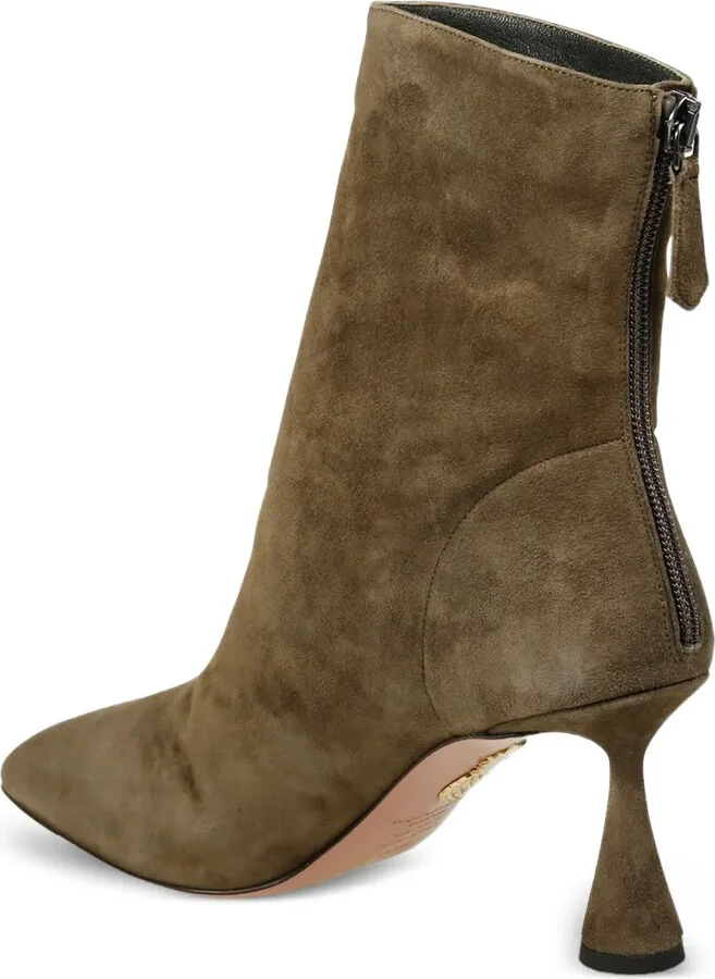 Suede Zip-Fastening Boots - Image 4
