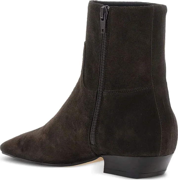 Suede Zip-Fastening Boots - Image 4