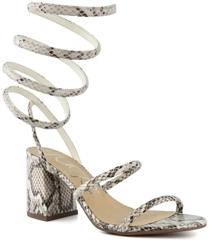 Sugar Women's Belleza Spiral Strap Sandals