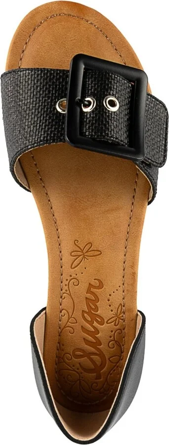 Sugar Women's Champion Raffia Flat Sandals - Image 6