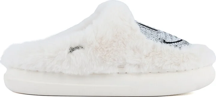 Sugar Women's Chills Slip-On Slippers - White/Silver - Image 2