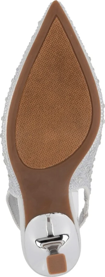 Sugar Women's Dazzy Slingback Rhinestone Dress Pumps - Image 5