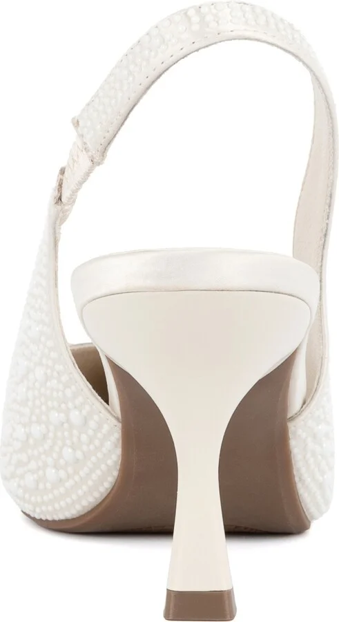 Sugar Women's Dazzy Slingback Rhinestone Dress Pumps - Image 7
