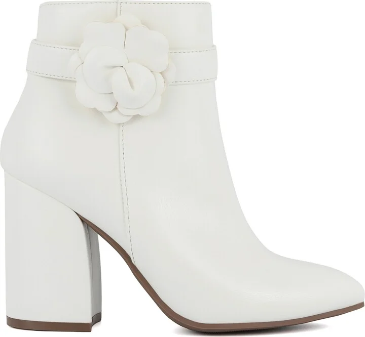 Sugar Women's Evvie Bloom Block Heel Dress Booties - Image 2