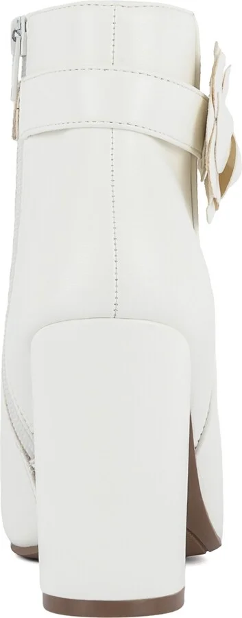Sugar Women's Evvie Bloom Block Heel Dress Booties - Image 3