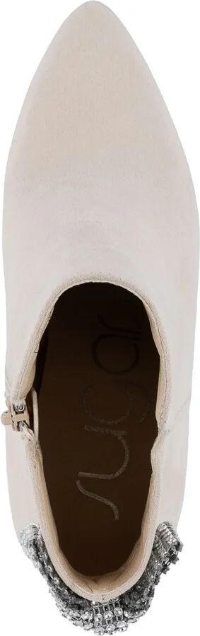 Sugar Women's Evvie Bow Block Heel Dress Booties - Image 4