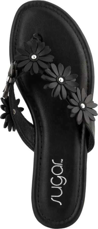 Sugar Women's Finnesse Flat Sandals - White, Silver - Image 8