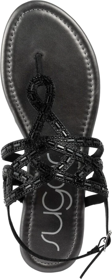 Sugar Women's Flickering Thong Flat Sandals - Image 4