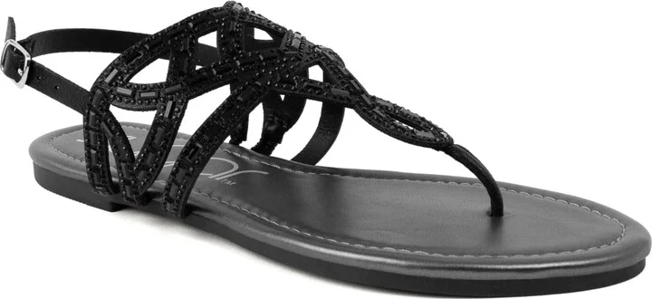 Sugar Women's Flickering Thong Flat Sandals