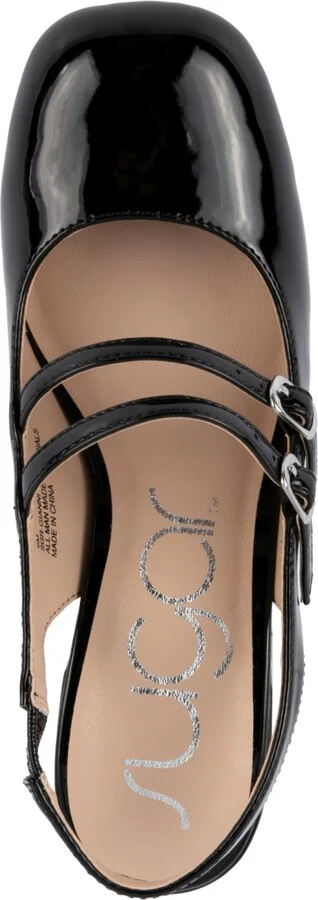 Sugar Women's Gianni Block Heel Slingback Mary Jane Pumps - Image 4