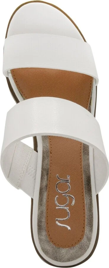 Sugar Women's Halo Two-Band Block-Heel Slides - Image 4