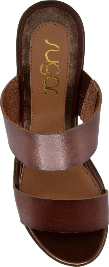 Sugar Women's Halo Two-Band Block-Heel Slides - Image 8