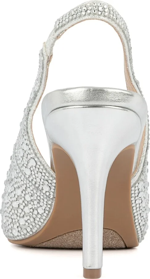 Sugar Women's Jaybird Embellished Slingback Pumps - Image 7