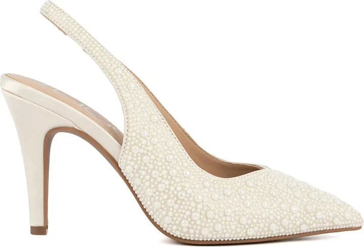 Sugar Women's Jaybird Embellished Slingback Pumps - Image 10