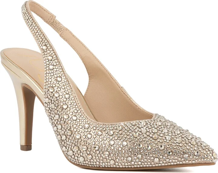 Sugar Women's Jaybird Embellished Slingback Pumps