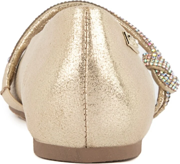 Sugar Women's Lingo Pointed Toe Rhinestone Flats - Image 3