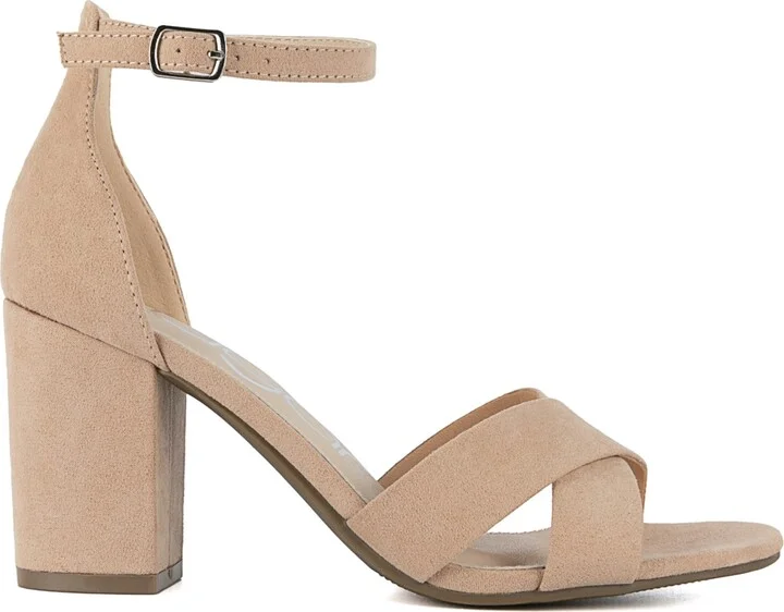 Sugar Women's Machellie Block Heel Dress Sandals - Image 6