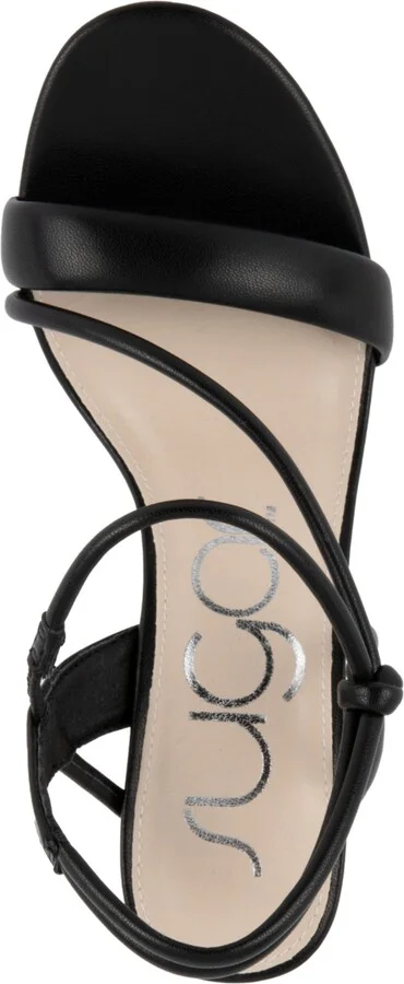 Sugar Women's Neeve 2 Open Toe Strappy Block Heel Dress Sandals - Image 4