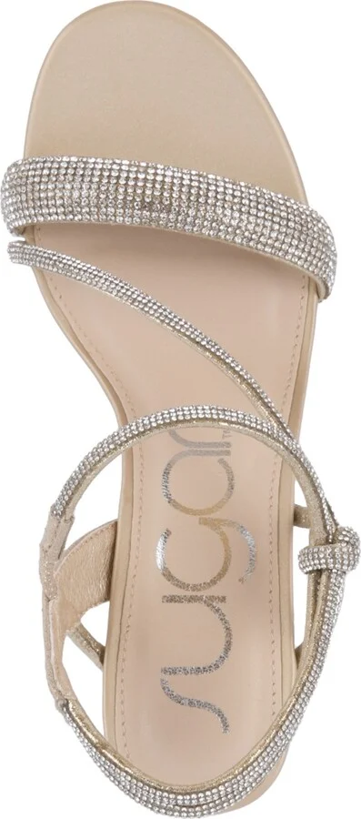 Sugar Women's Neeve Open Toe Rhinestone Dress Sandals - Image 4