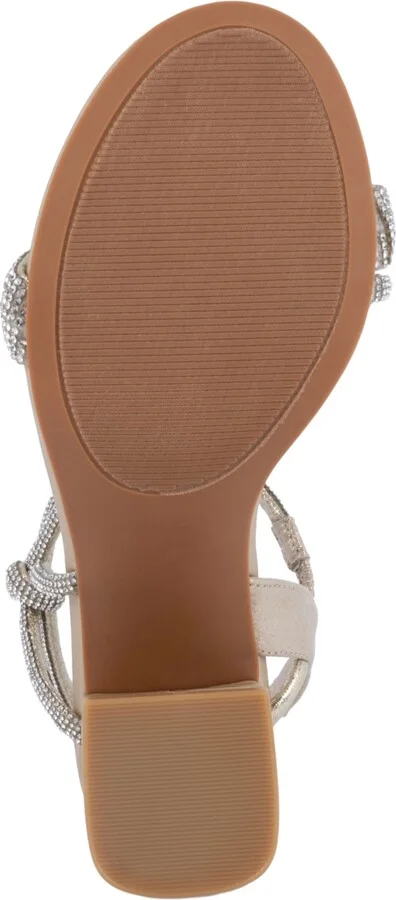 Sugar Women's Neeve Open Toe Rhinestone Dress Sandals - Image 5