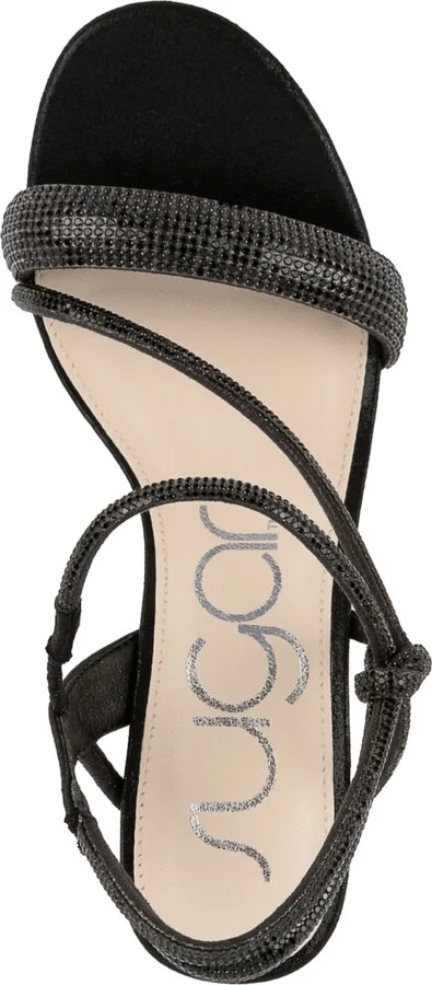 Sugar Women's Neeve Open Toe Rhinestone Dress Sandals - Image 8