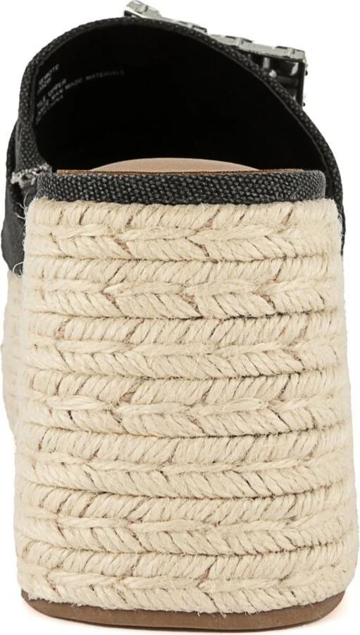 Sugar Women's Remote Embellished Buckle Espadrille Sandals - Image 7