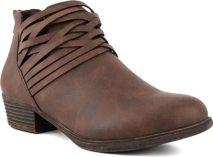 Sugar Women's Rhett Dress Block Heel Ankle Boot