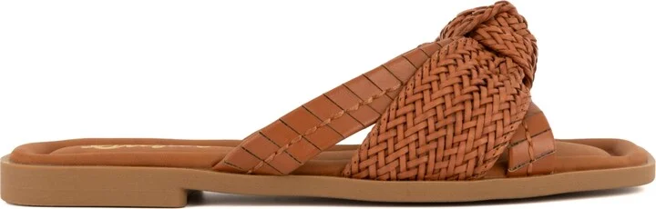 Sugar Women's Serona Open Toe Woven Knot Flat Sandals - Image 2