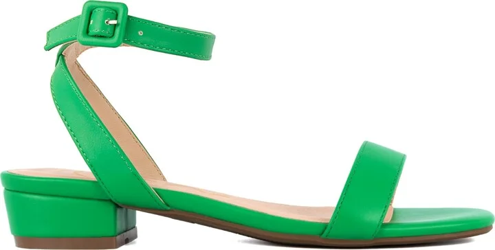 Sugar Women's Umpire Ankle Strap Block Heel Sandals - Image 2