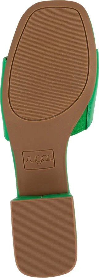 Sugar Women's Uniform 3 Slip-On Block Heel Sandals - Image 5