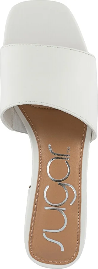 Sugar Women's Uniform 3 Slip-On Block Heel Sandals - Image 8