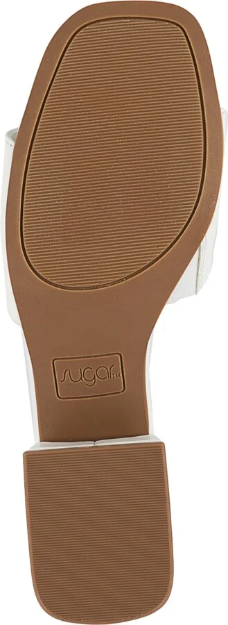 Sugar Women's Uniform 3 Slip-On Block Heel Sandals - Image 9