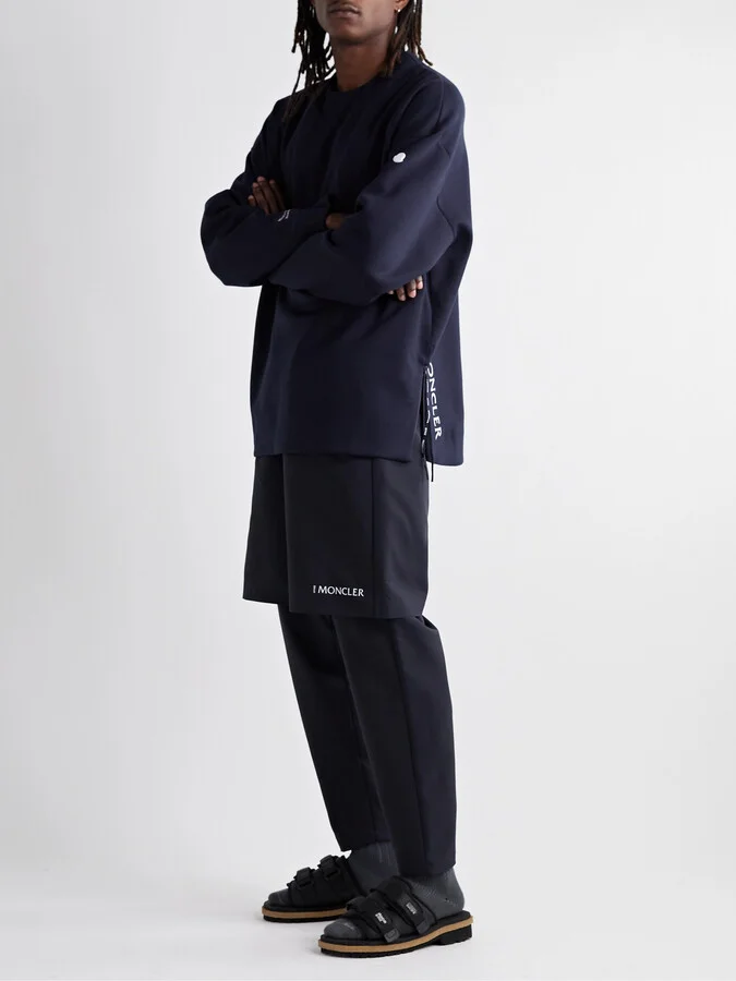 + Suicoke 2 Moncler 1952 Moto Mountain Ripstop and Rubber Slides - Image 2