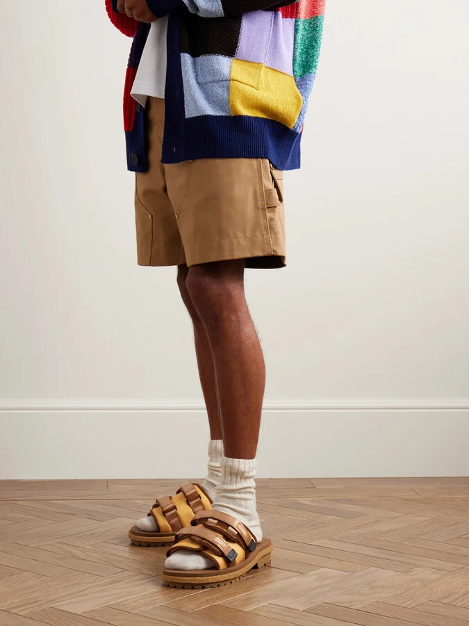 + Suicoke 2 Moncler 1952 Moto Mountain Ripstop and Rubber Slides - Image 2