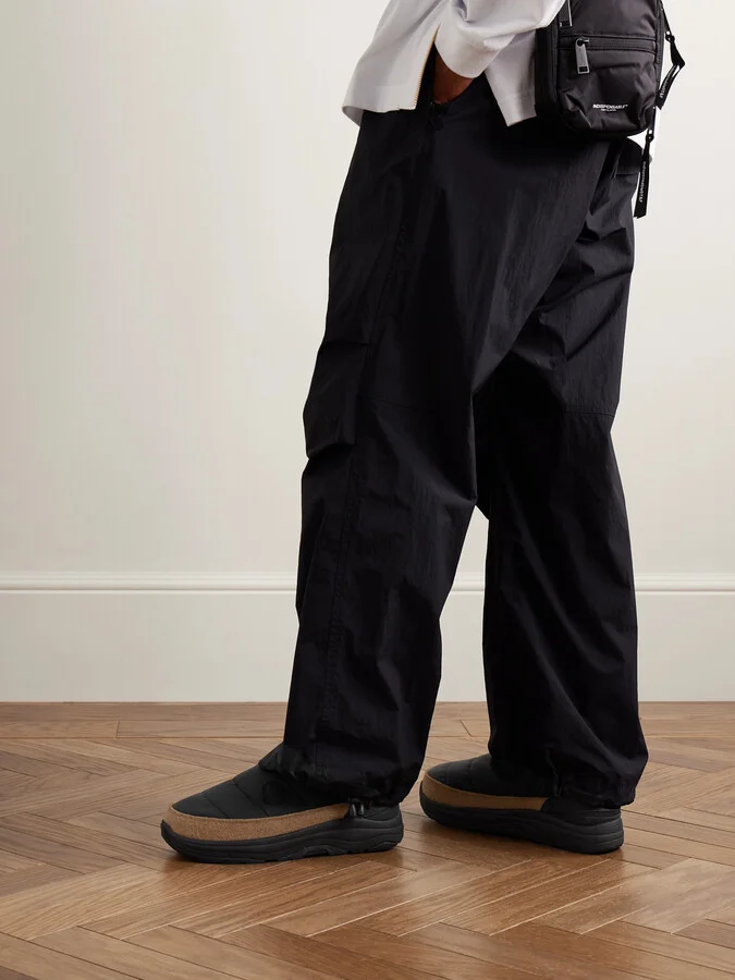 + Suicoke 2 Moncler 1952 Pepper Quilted Nylon Loafers - Image 2