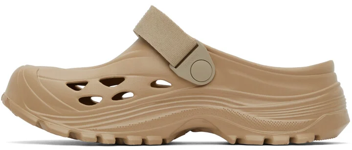 SUICOKE Beige MOK Slippers - Image 3