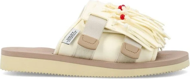 Suicoke Moto Cab Fringed Slip-On Sandals