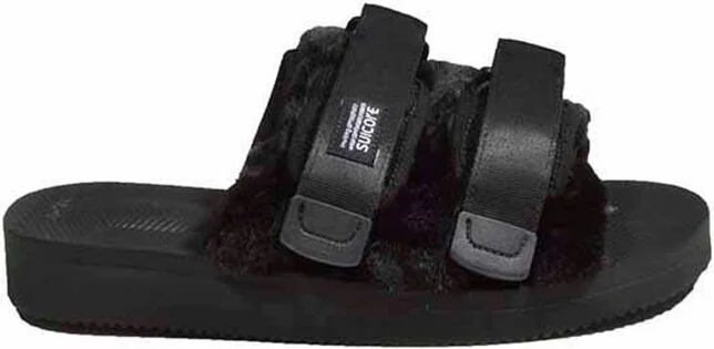 Suicoke Moto Logo Patch Double Strap Slides