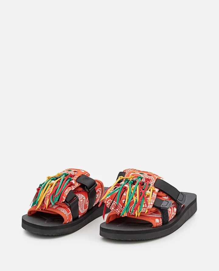 Suicoke X Alanui Moto Fringed Slides - Image 2