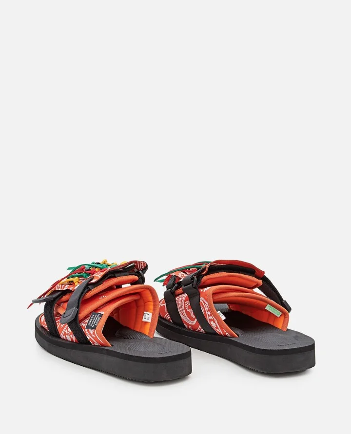 Suicoke X Alanui Moto Fringed Slides - Image 3