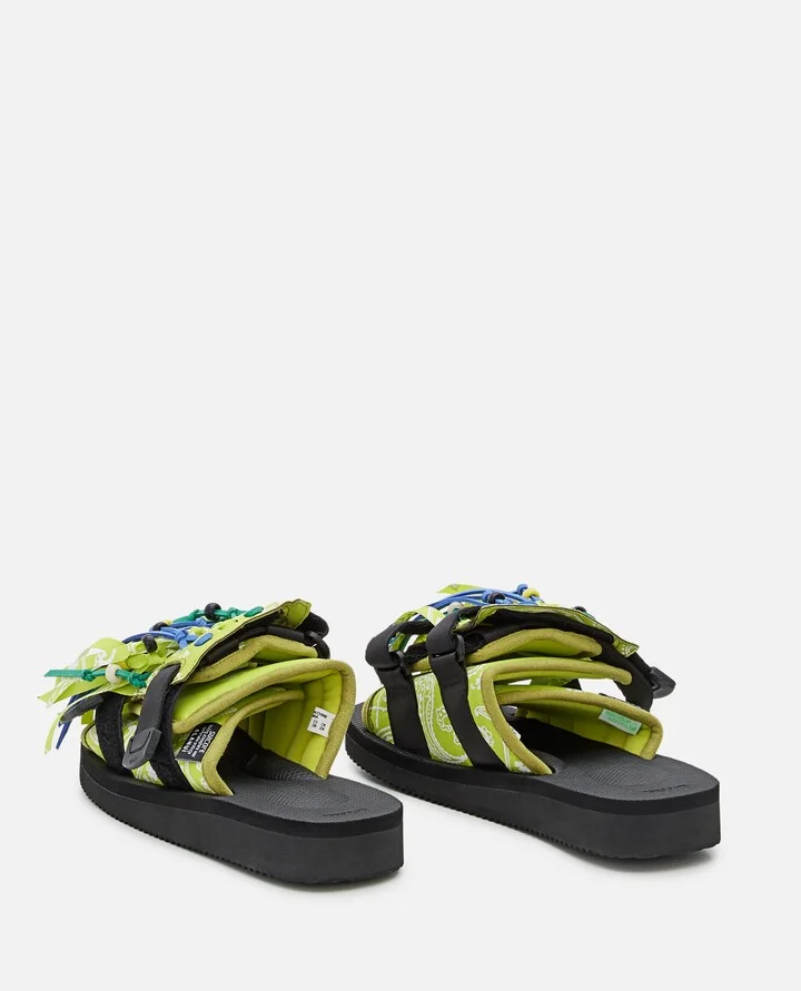 Suicoke X Alanui Moto Fringed Slippers - Image 3