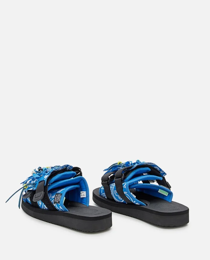 Suicoke X Alanui Moto Fringed Slippers - Image 3