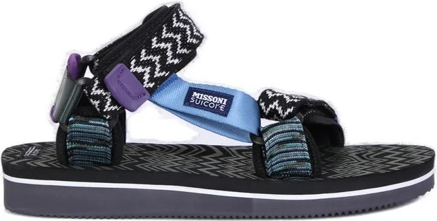 Suicoke X Missoni DEPA-MSN-VAR1 Logo Patch Sandals